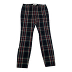 Pantalon Vineyard Vines Talla 6 Skinny Azul/rojo A Cuadros