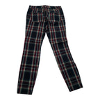 Pantalon Vineyard Vines Talla 6 Skinny Azul/rojo A Cuadros