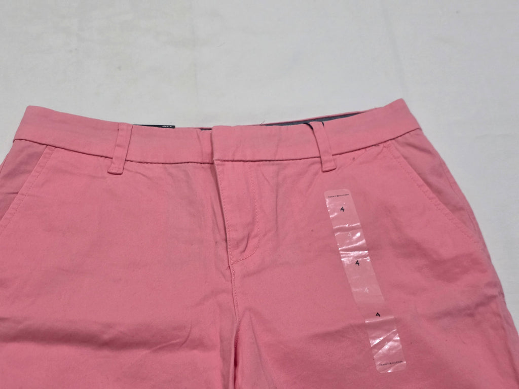 Bermuda Tommy Hilfiger De Mujer Talla 4 Color Rosa