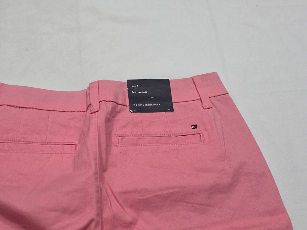 Bermuda Tommy Hilfiger De Mujer Talla 4 Color Rosa