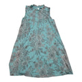 Vestido Tommy Hilfiger De Mujer Talla 6 Azul Con Plateado