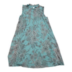 Vestido Tommy Hilfiger De Mujer Talla 6 Azul Con Plateado
