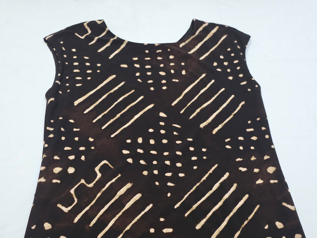 Vestido Ralph Lauren De Mujer Talla Chica Cafe Manga Corta