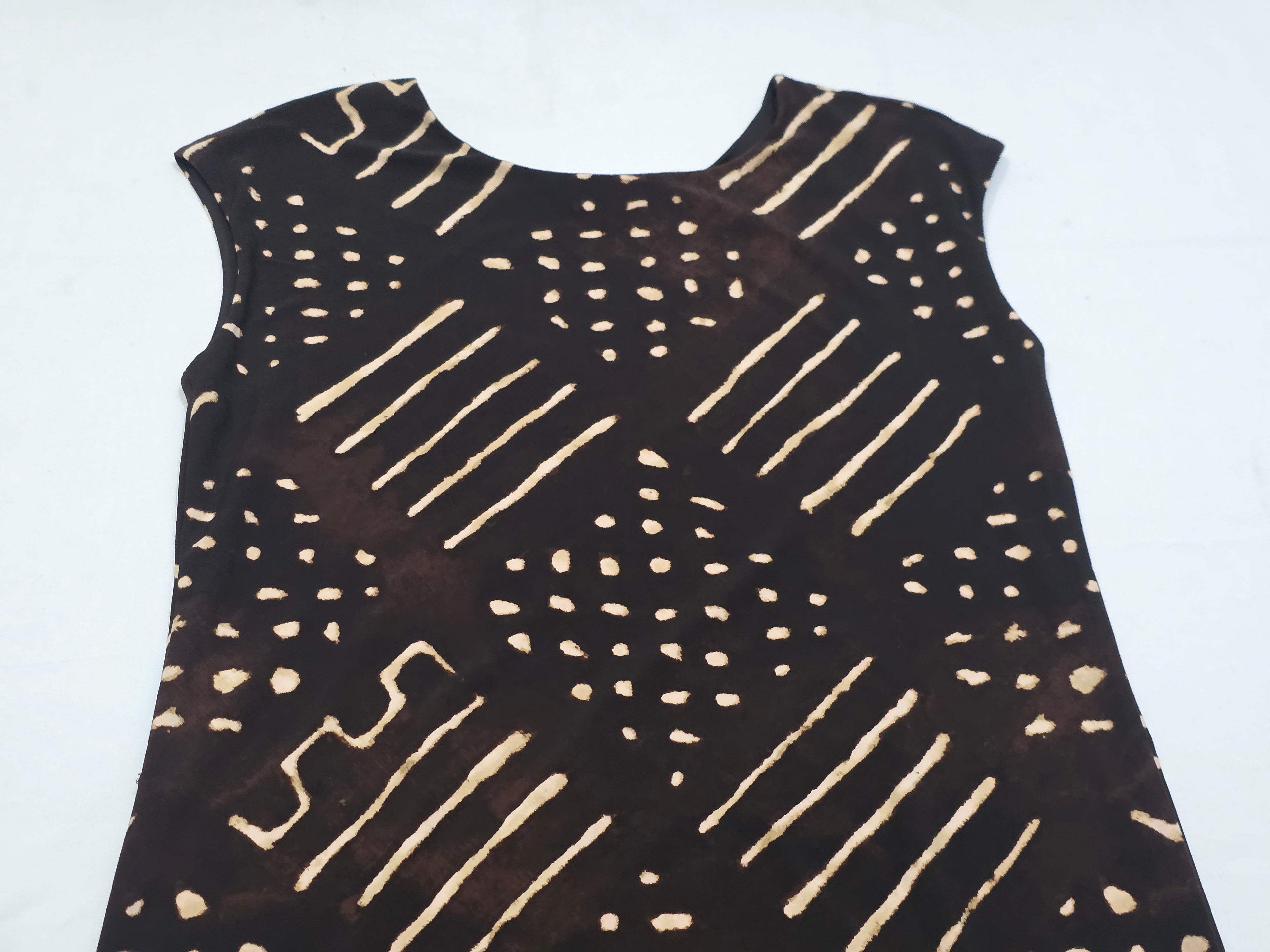 Vestido Ralph Lauren De Mujer Talla Chica Cafe Manga Corta