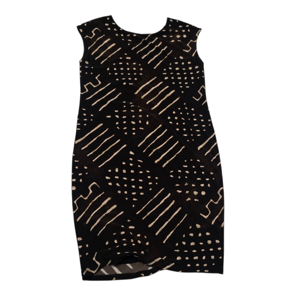 Vestido Ralph Lauren De Mujer Talla Chica Cafe Manga Corta