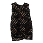Vestido Ralph Lauren De Mujer Talla Chica Cafe Manga Corta