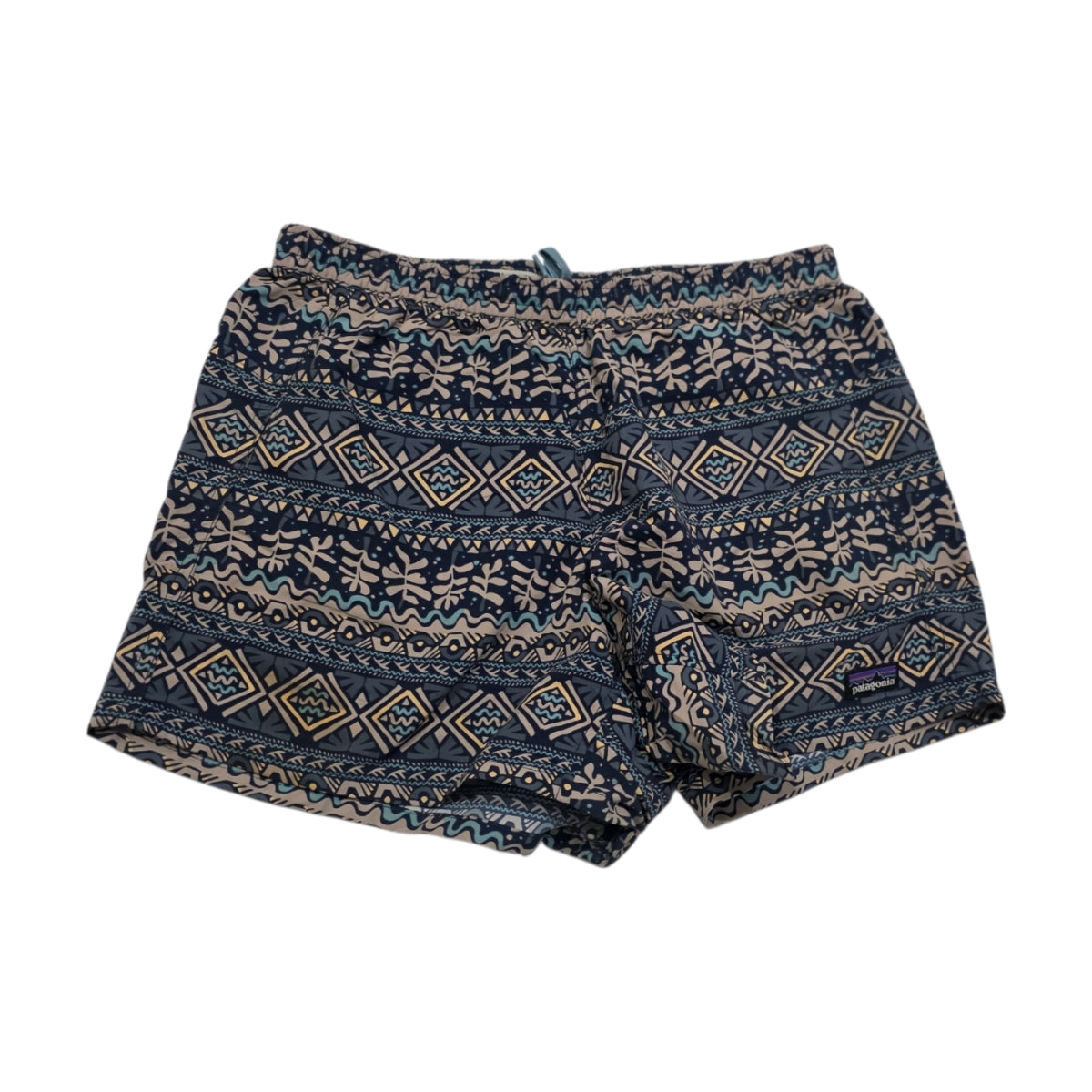 Short Patagonia De Mujer Talla Chica Azul/cafe