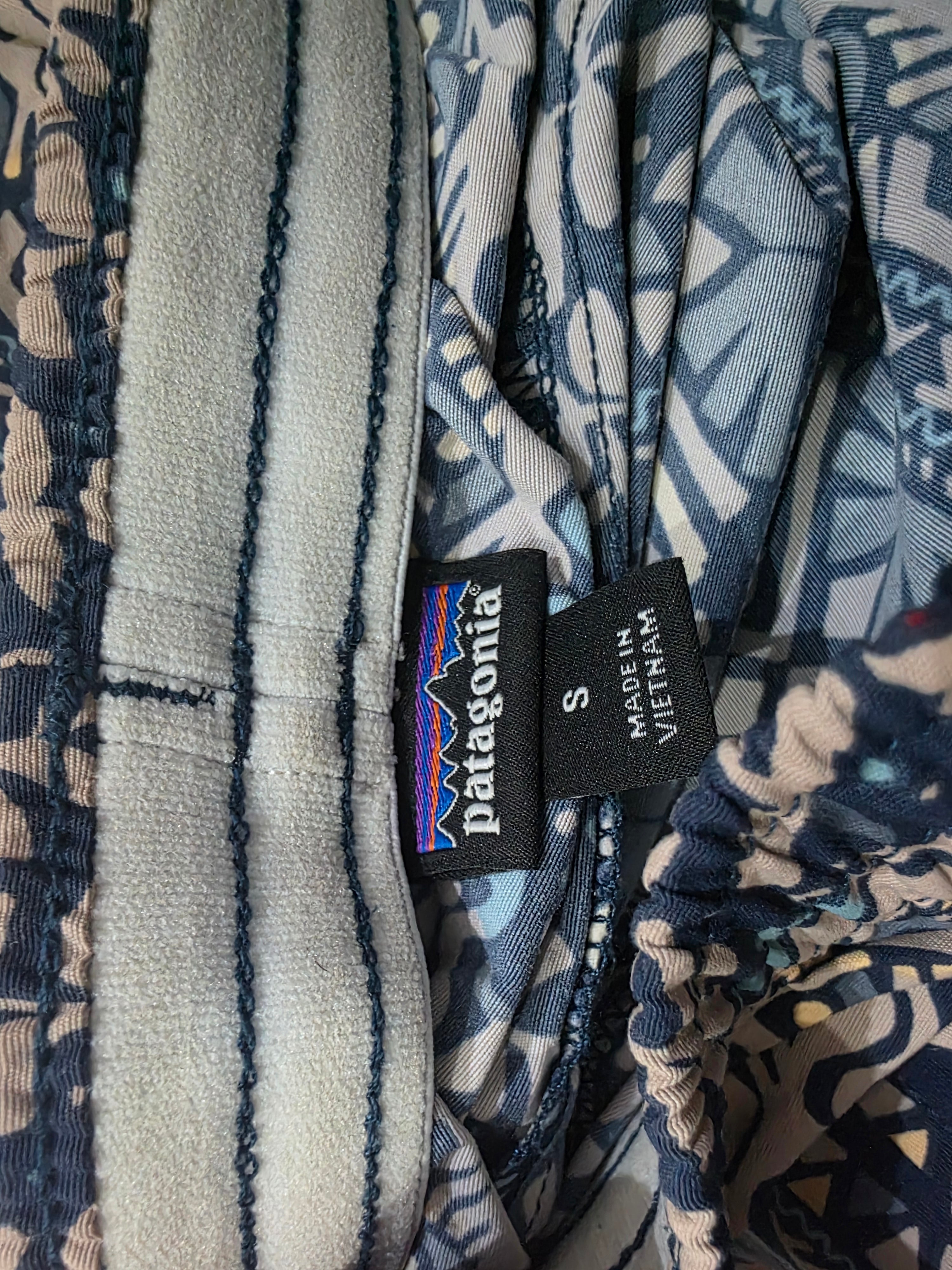 Short Patagonia De Mujer Talla Chica Azul/cafe