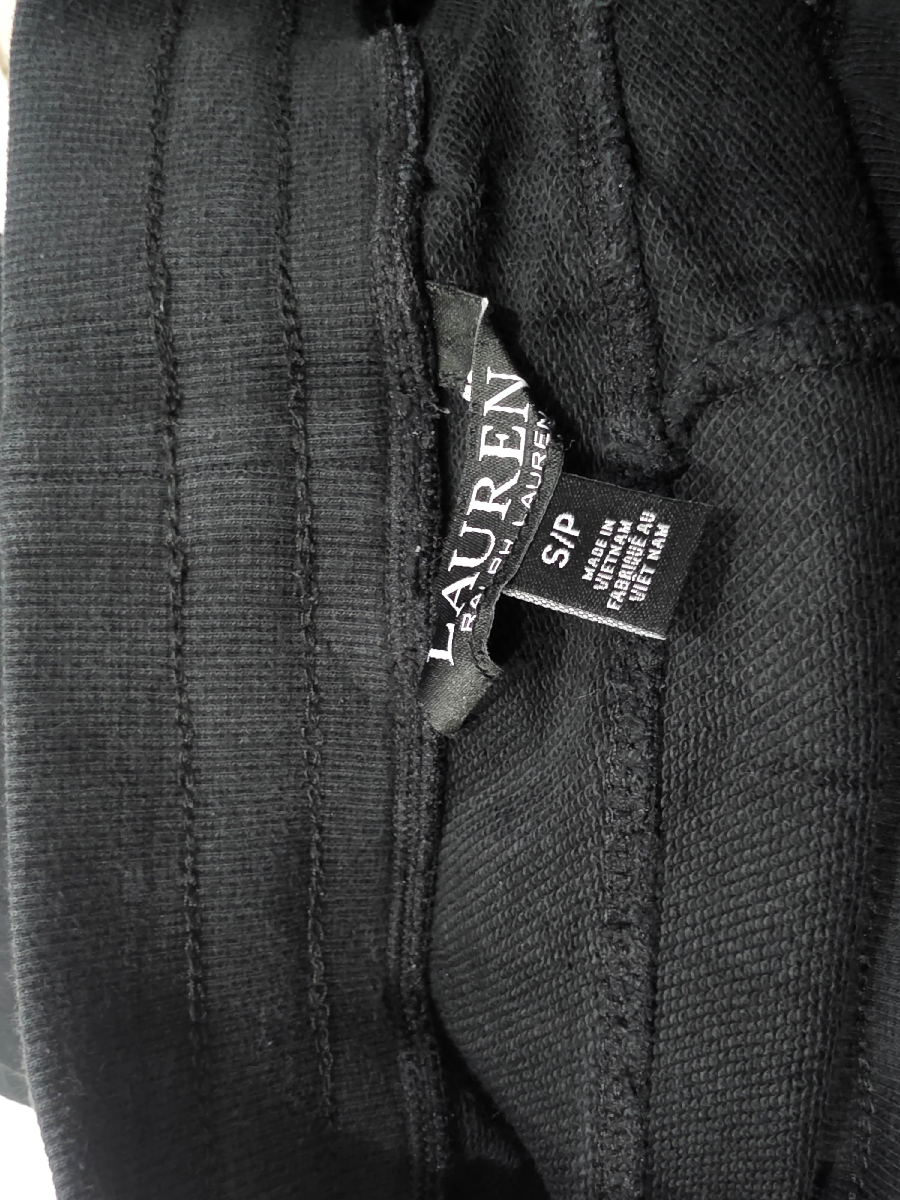 Pants Ralph Lauren Black Color Negro Talla Chica De Mujer