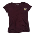 Playera True Religion De Mujer Chica Color Vino Manga Corta