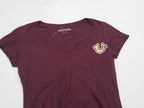 Playera True Religion De Mujer Chica Color Vino Manga Corta