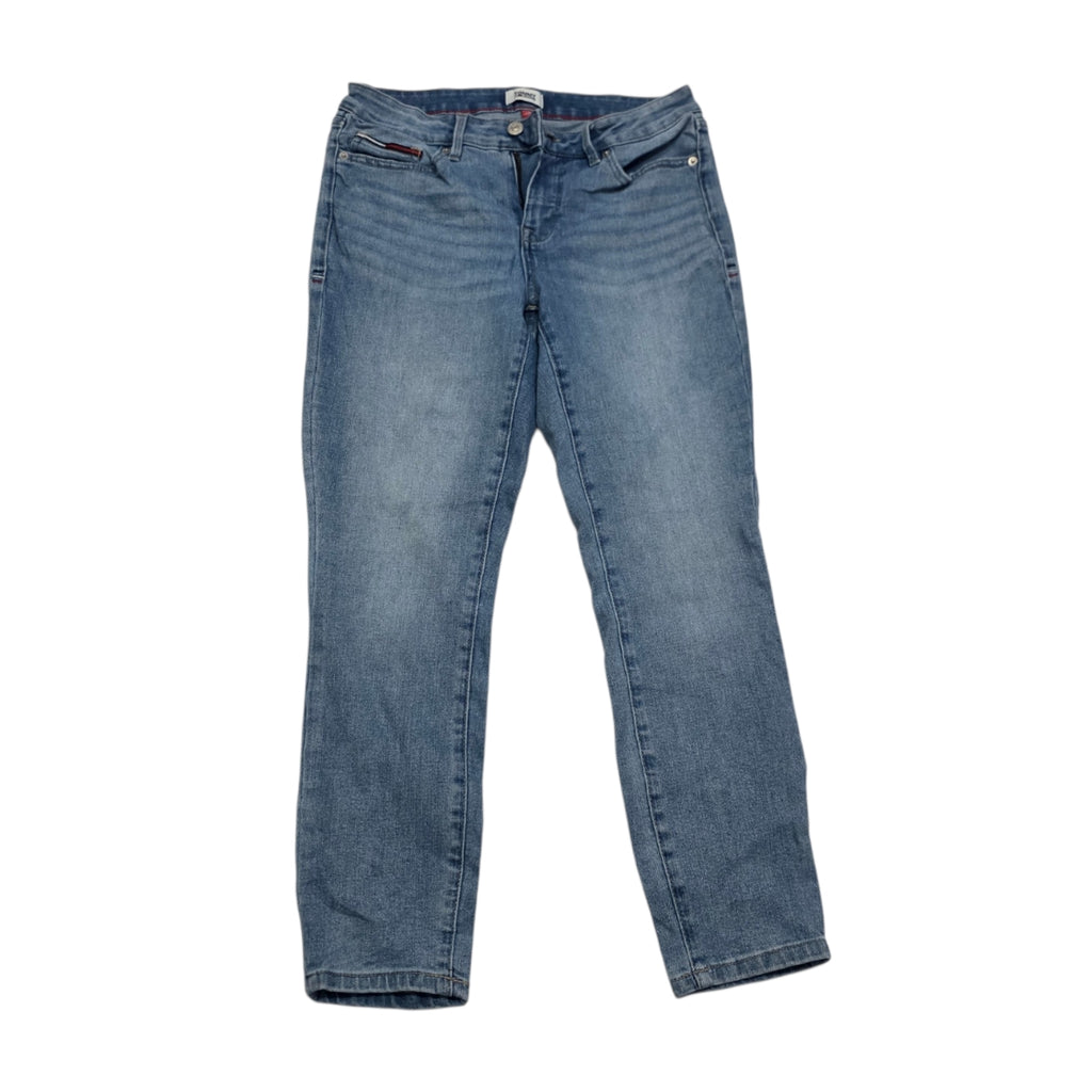 Pantalon Tommy Hilfiger Talla 6/w28 Azul Mezclilla De Mujer