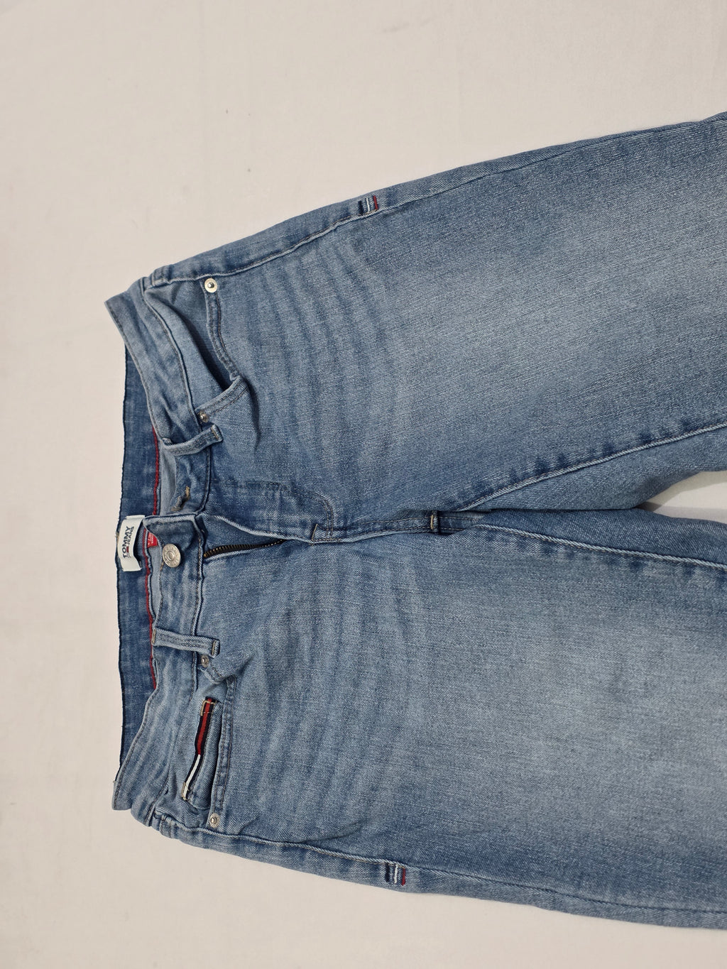 Pantalon Tommy Hilfiger Talla 6/w28 Azul Mezclilla De Mujer