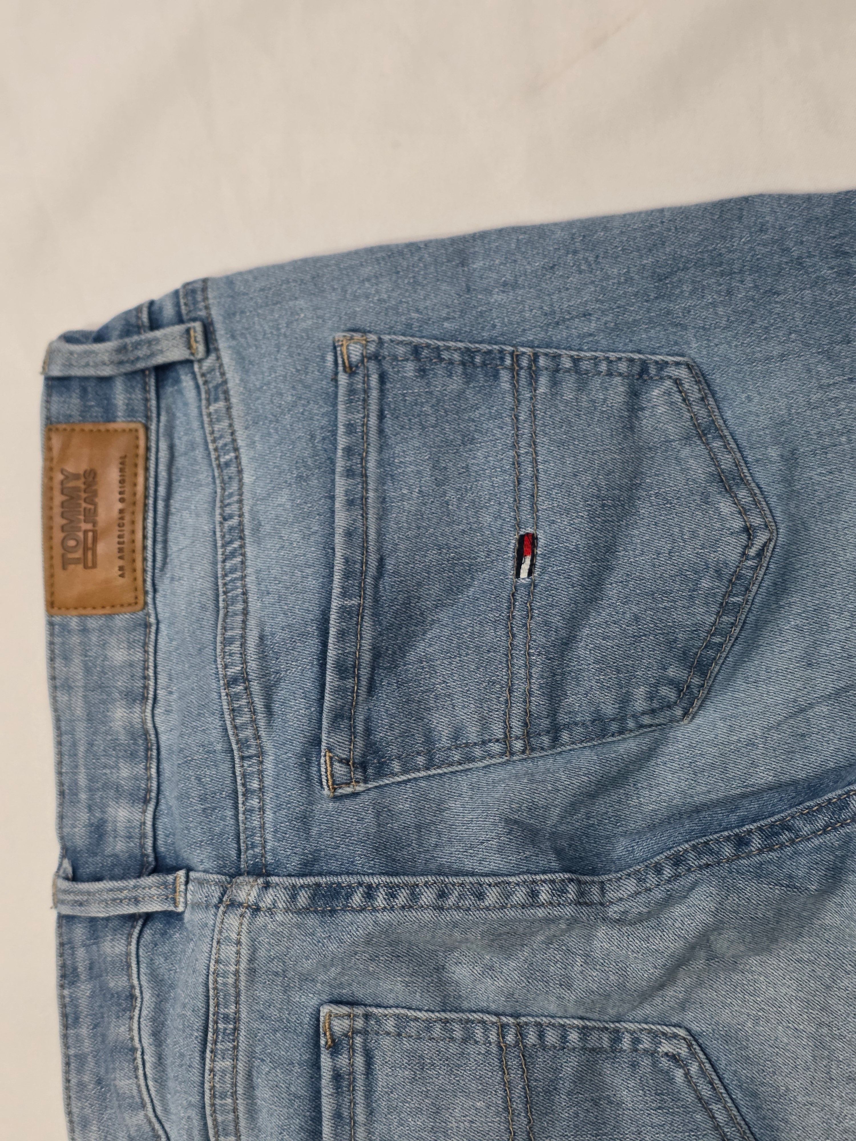 Pantalon Tommy Hilfiger Talla 6/w28 Azul Mezclilla De Mujer