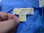 Blusa Michael Kors Mujer Talla Chica Azul Celeste De Viscose