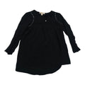 Blusa Michael Kors De Rayon Negro De Mujer Talla Chica