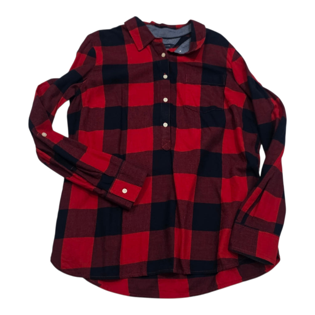 Blusa Tommy Hilfiger De Mujer Talla Mediana Rojo/negro