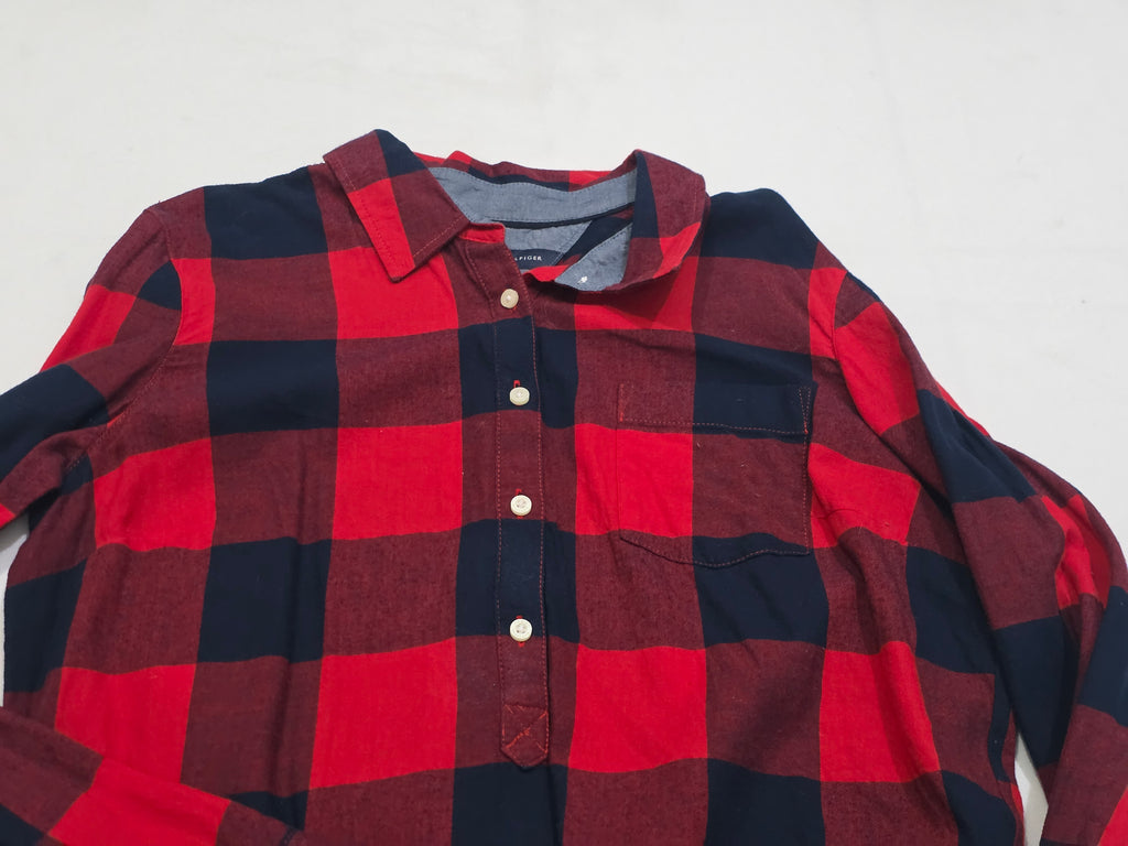 Blusa Tommy Hilfiger De Mujer Talla Mediana Rojo/negro