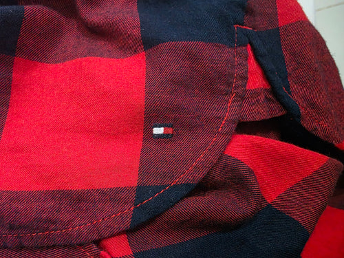 Blusa Tommy Hilfiger De Mujer Talla Mediana Rojo/negro