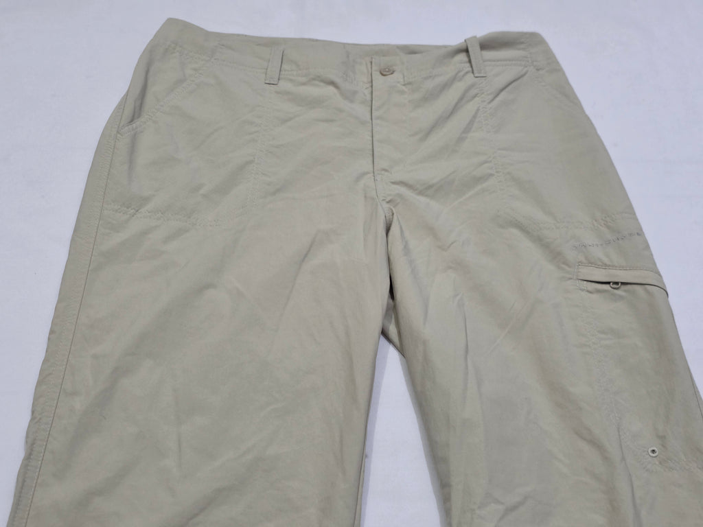 Pantalon Columbia Talla 8 Regular Color Cafe De Mujer