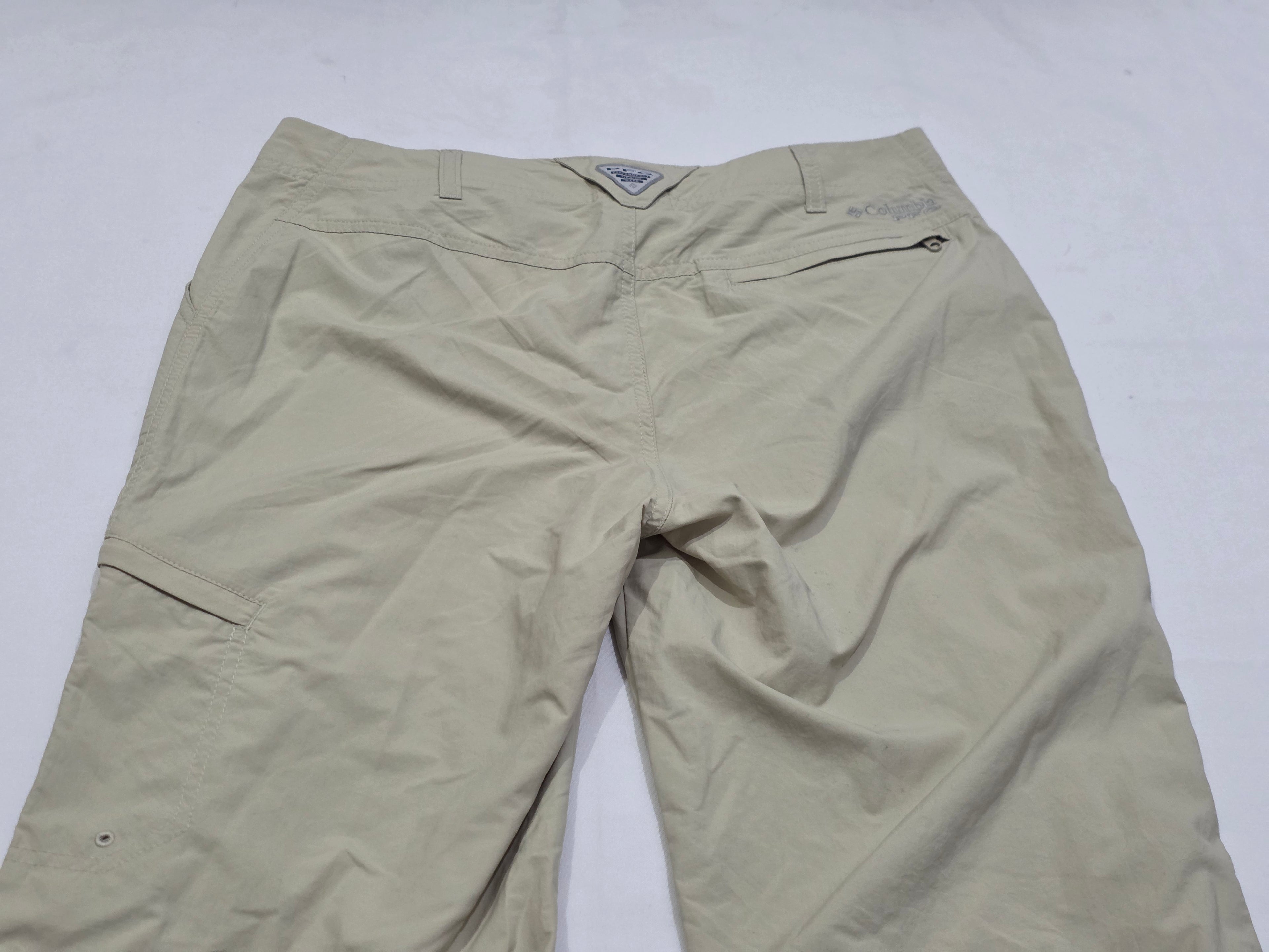 Pantalon Columbia Talla 8 Regular Color Cafe De Mujer