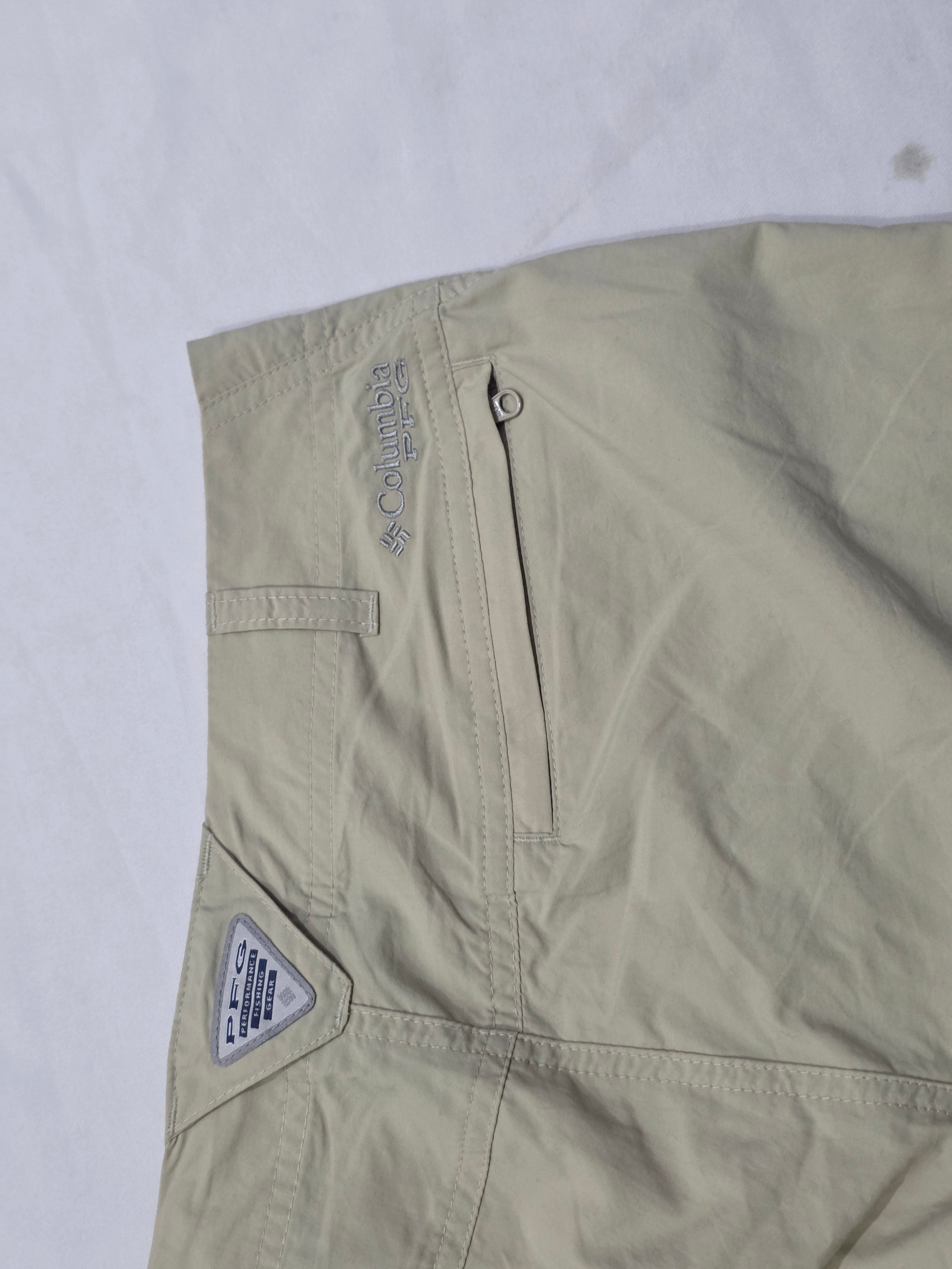 Pantalon Columbia Talla 8 Regular Color Cafe De Mujer