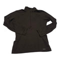 Playera Patagonia Medio Cierre Cuelloalto Cafe Mujer Mediana