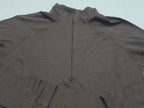 Playera Patagonia Medio Cierre Cuelloalto Cafe Mujer Mediana