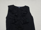Blusa Ralph Lauren Sport Mediana Color Negro Sin Mangas