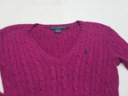 Sueter Ralph Lauren Sport Mujer Talla Mediana Color Violeta