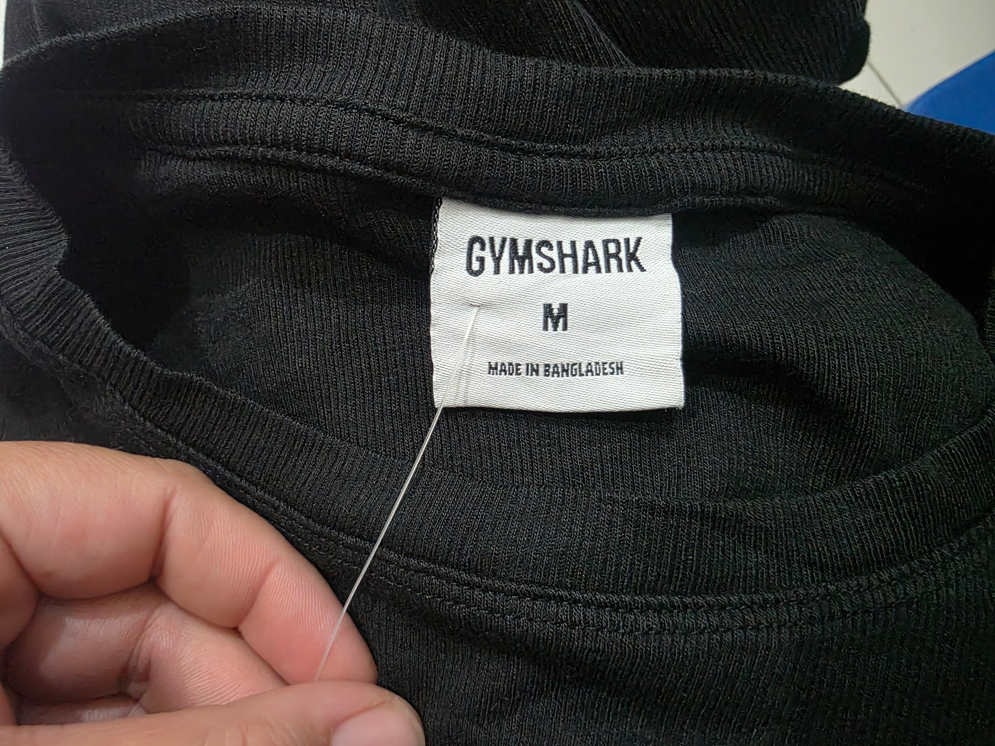 Playera Gymshark Mujer Talla Mediana Color Negro Manga Corta