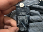 Camisa Tommy Hilfiger Azul Acero Mediana Manga Corta