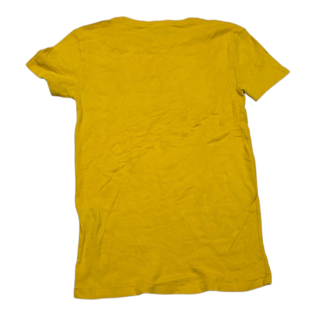 Playera Ralph Lauren Amarilla De Mujer Mediana