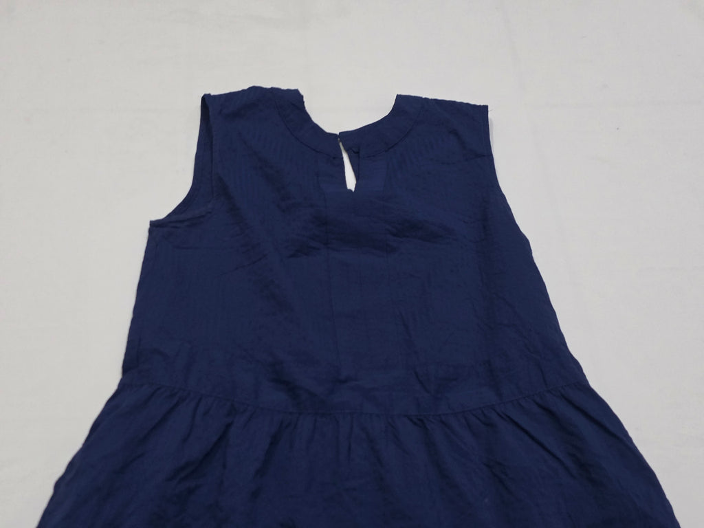 Blusa Vineyard Vines Mujer Mediana Azul Marino Sin Mangas
