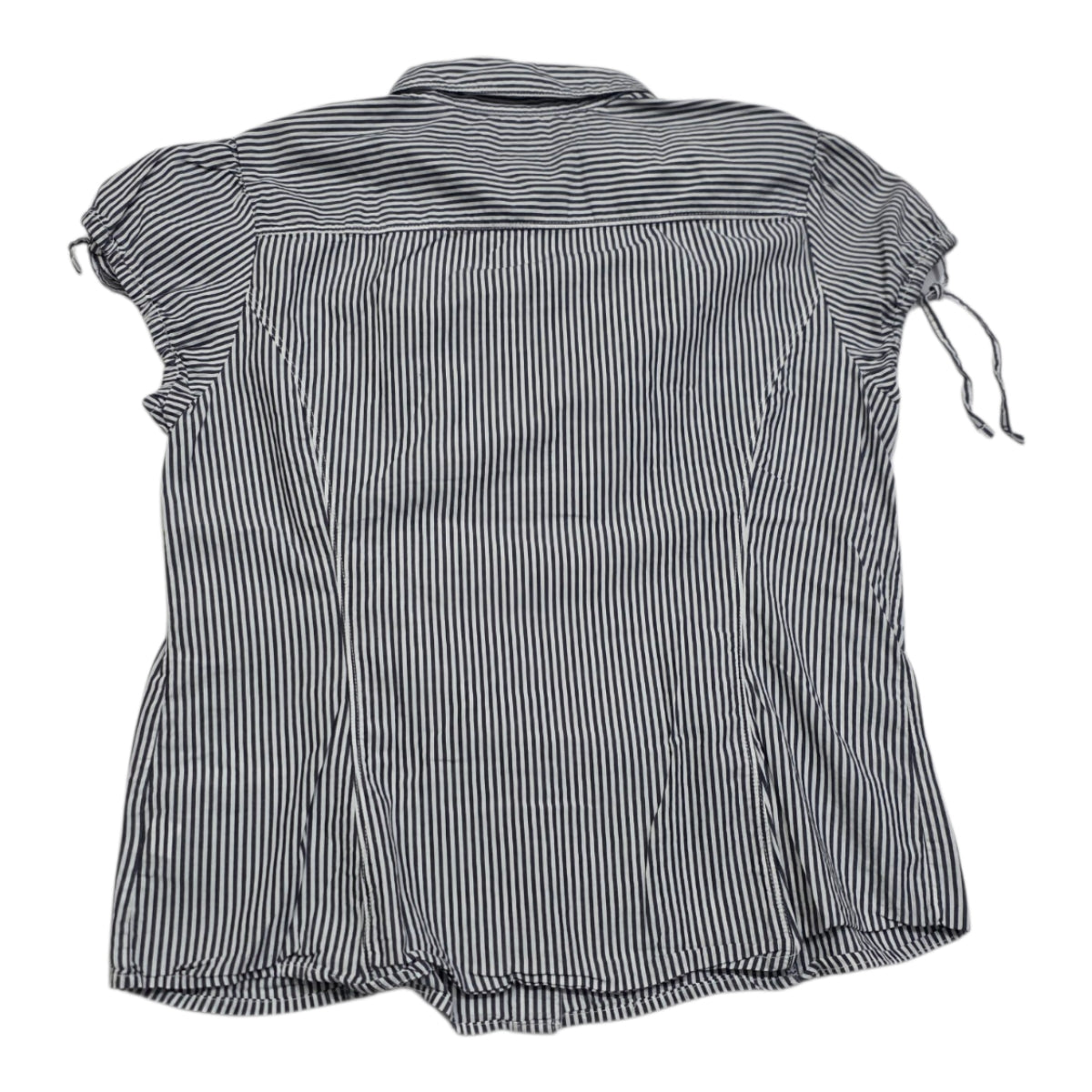 Camisa Tommy Hilfiger Mujer Talla Grande Rayada Manga Corta