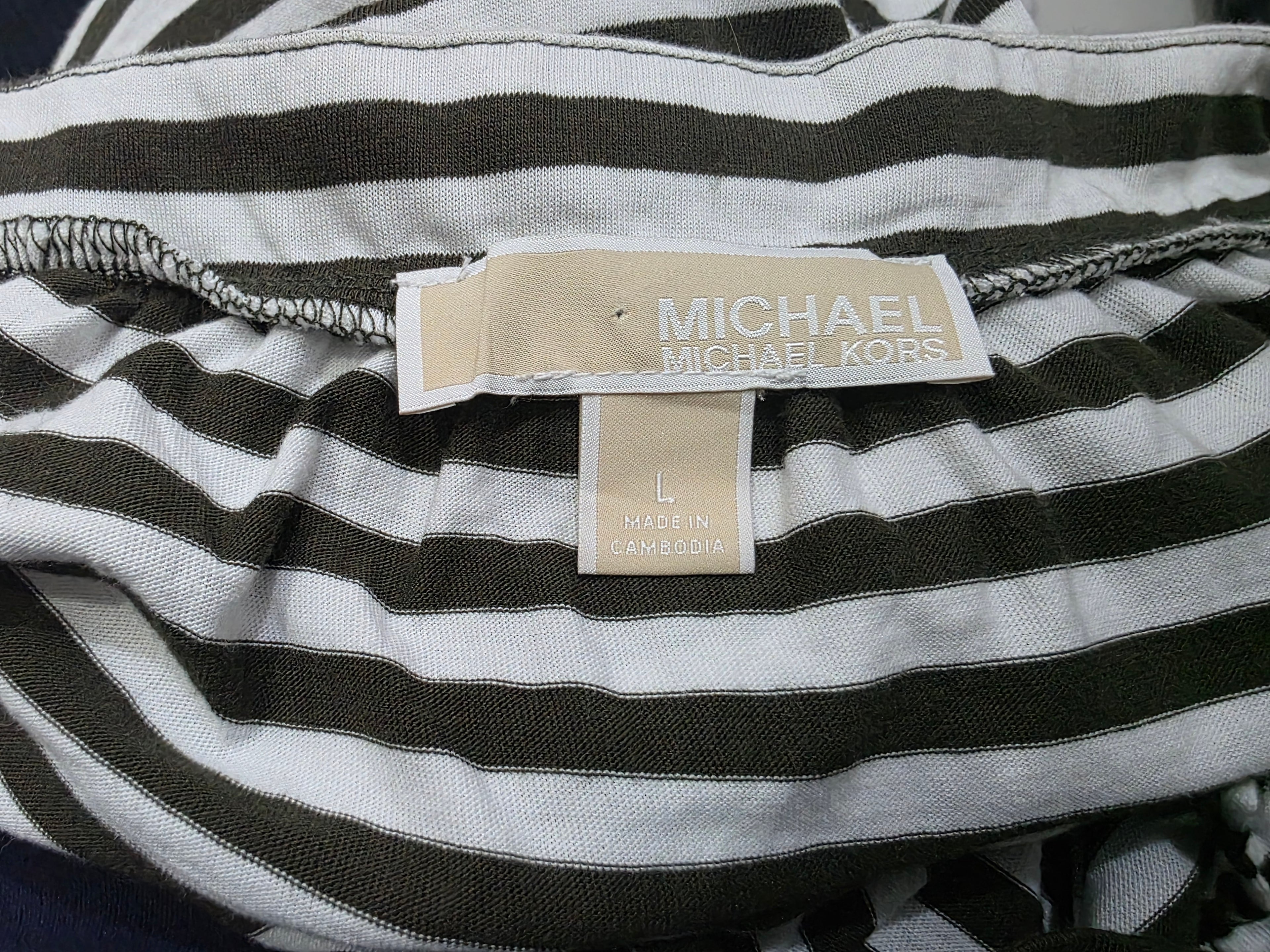 Blusa De Tirantes Michael Kors De Mujer Talla Grande Verde