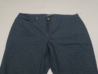 Pantalon Mujer Ralph Lauren Talla 12 Cuadriculado Verde/azul