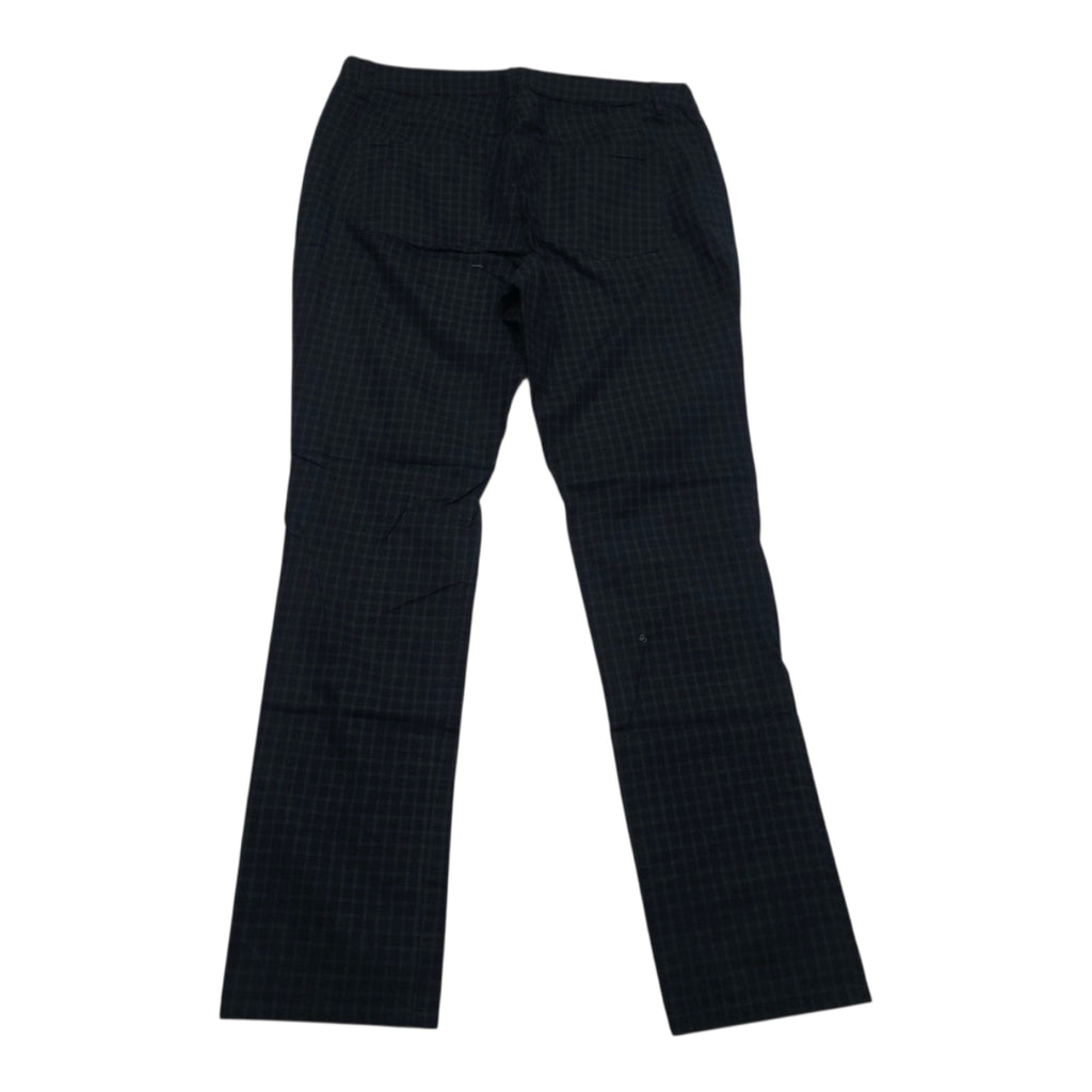 Pantalon Mujer Ralph Lauren Talla 12 Cuadriculado Verde/azul