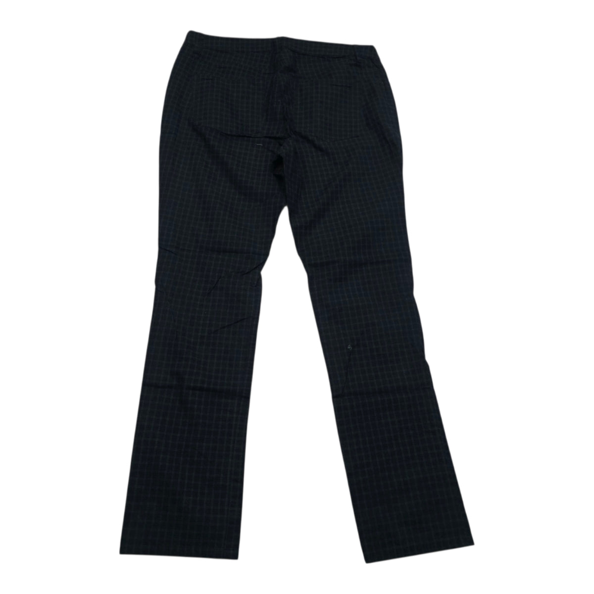 Pantalon Mujer Ralph Lauren Talla 12 Cuadriculado Verde/azul