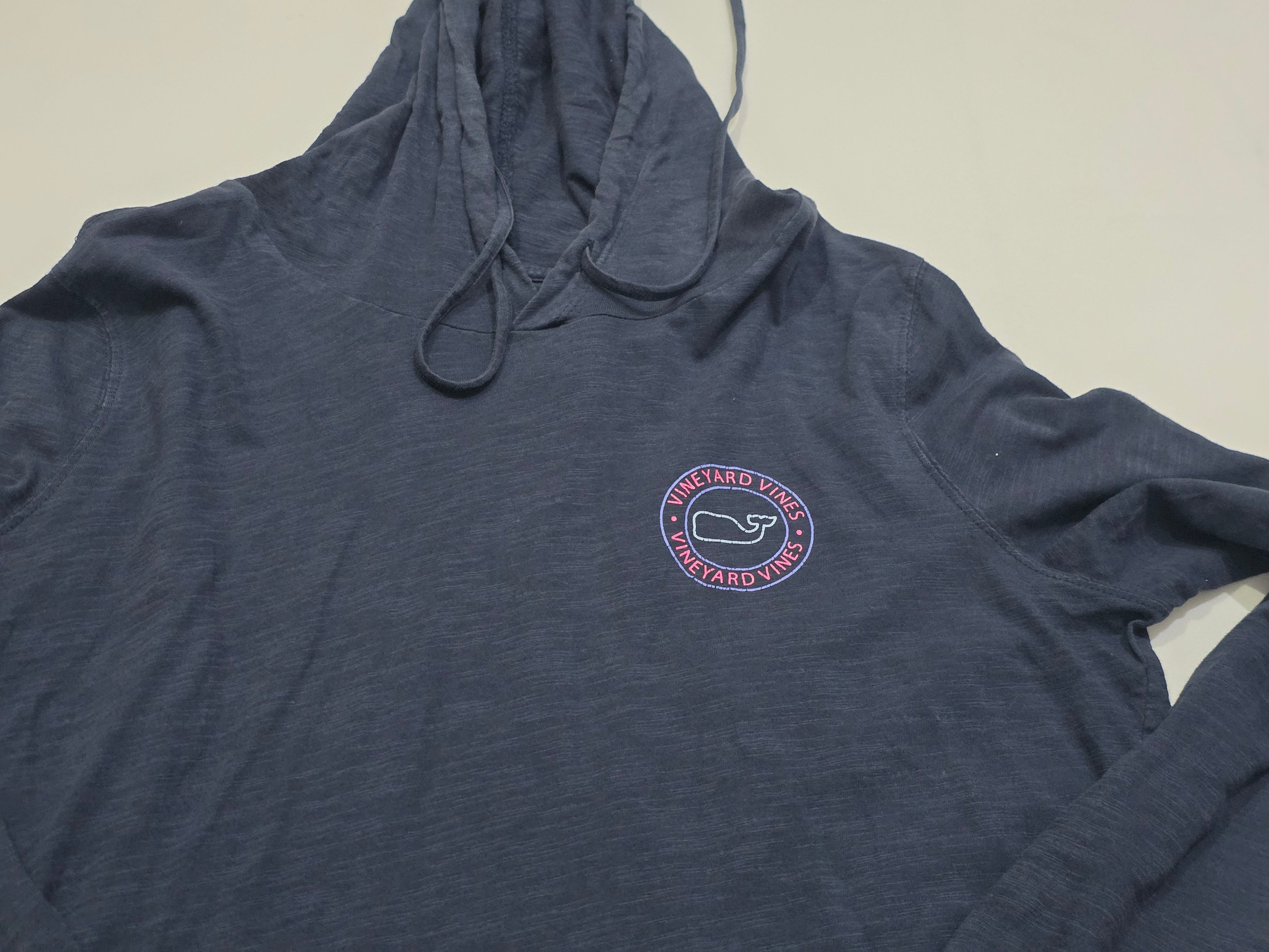 Playera Con Gorro Vineyard Vines Mujer Grande Azul Marino