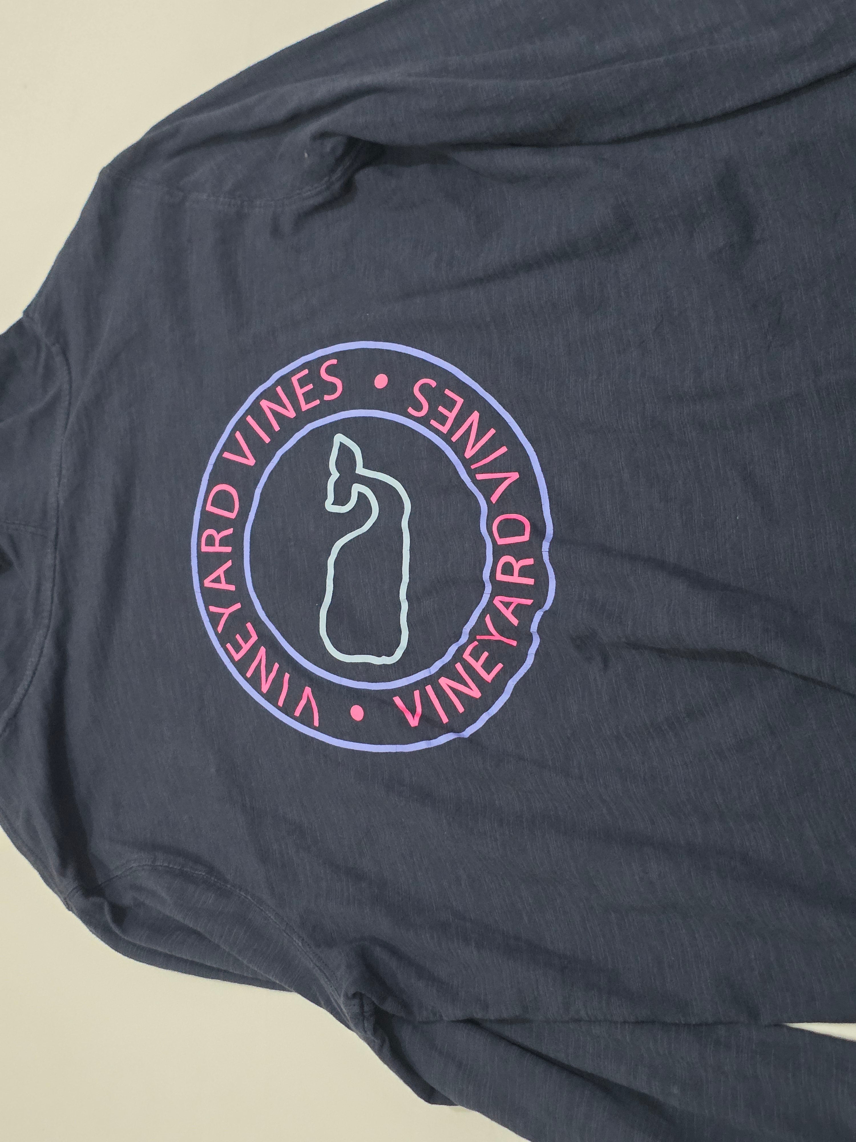 Playera Con Gorro Vineyard Vines Mujer Grande Azul Marino