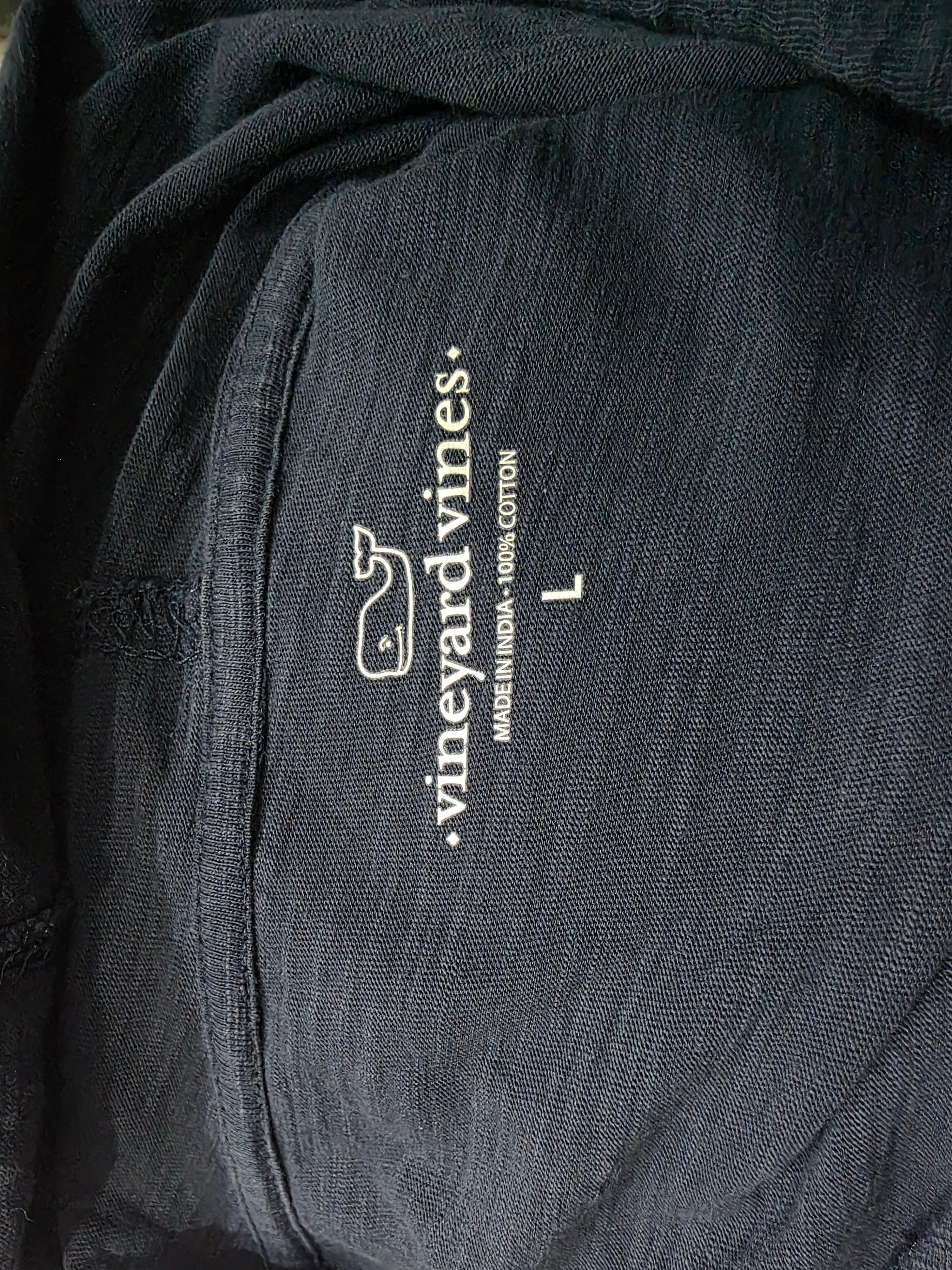 Playera Con Gorro Vineyard Vines Mujer Grande Azul Marino
