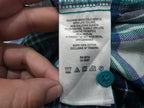 Camisa Columbia De Mujer Talla Grande Azul A Cuadros