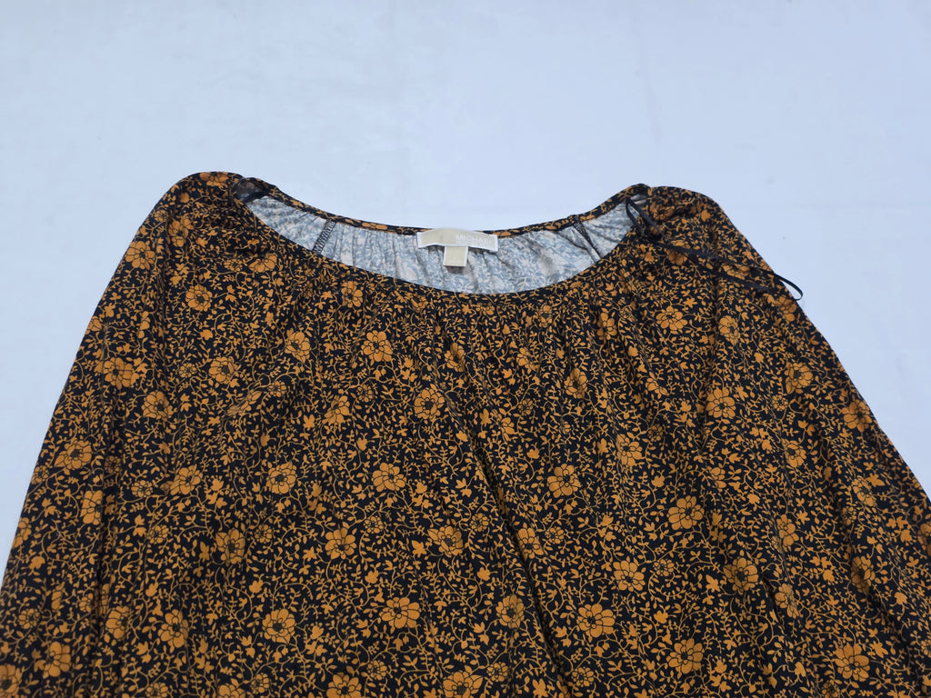 Blusa Michael Kors Amplia Floreada De Mujer Talla Grande