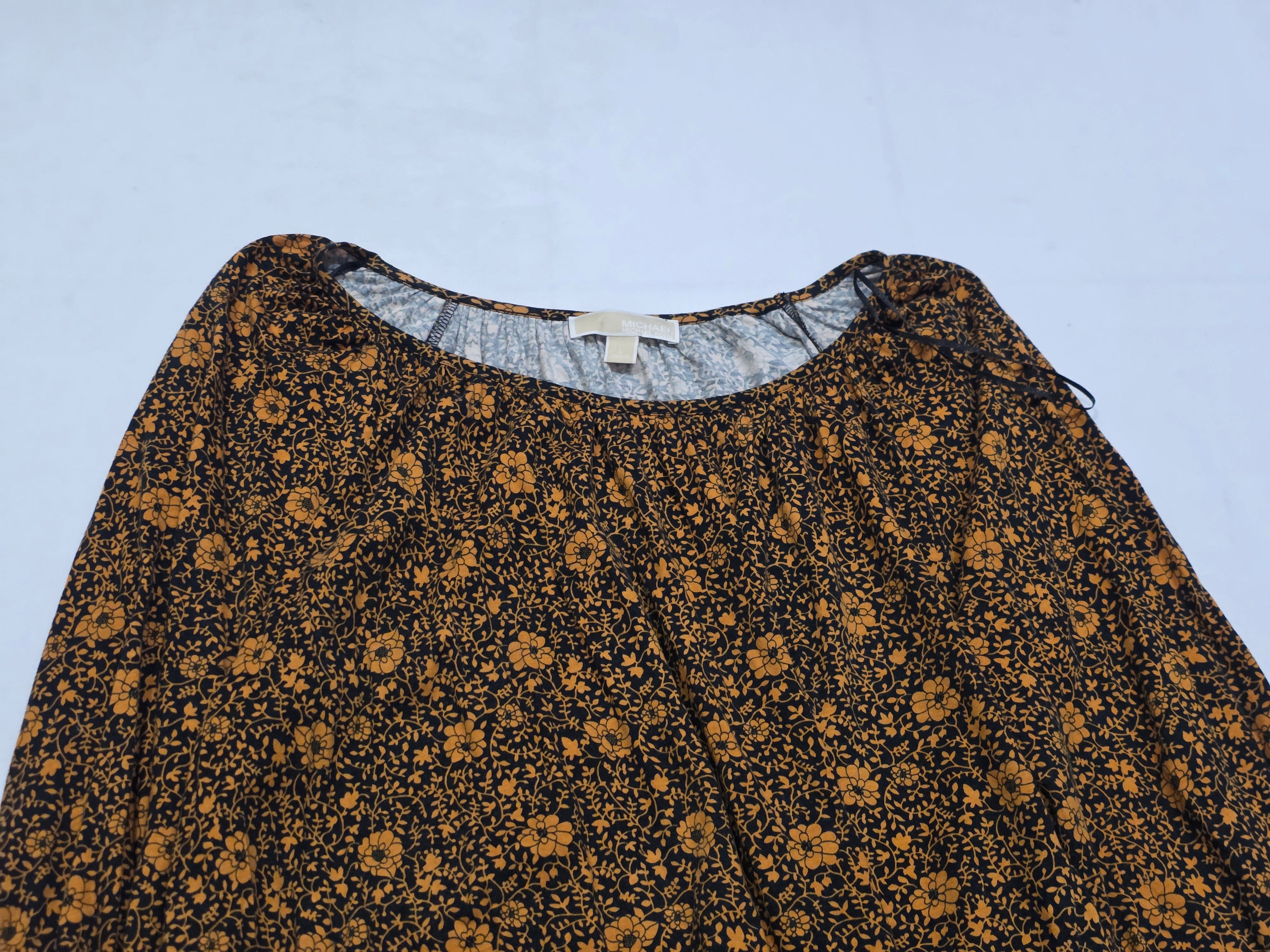 Blusa Michael Kors Amplia Floreada De Mujer Talla Grande