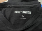Playera Harley Davidson De Mujer Talla Grande Negra