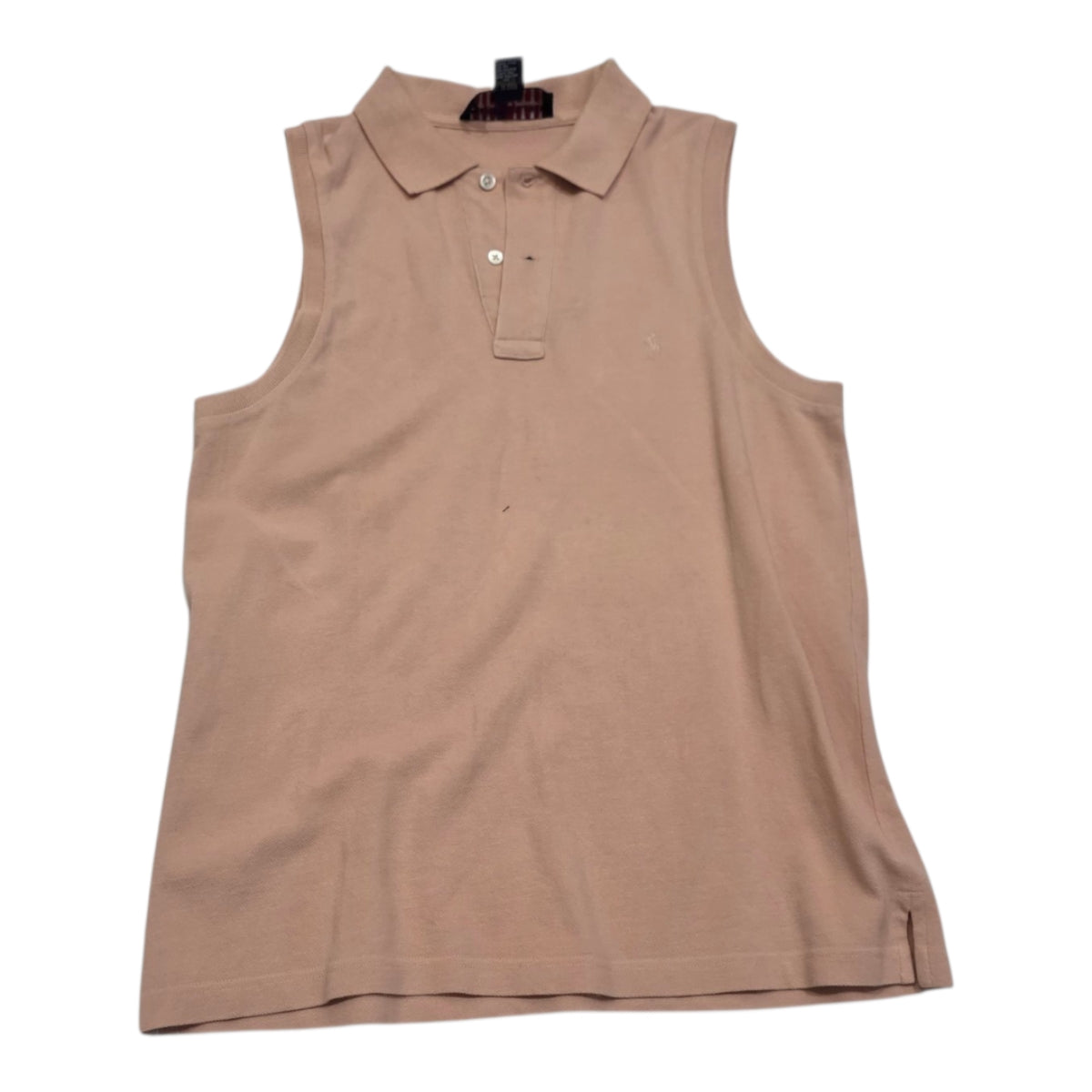 Playera Ralph Lauren Color Rosa Sin Mangas Grande