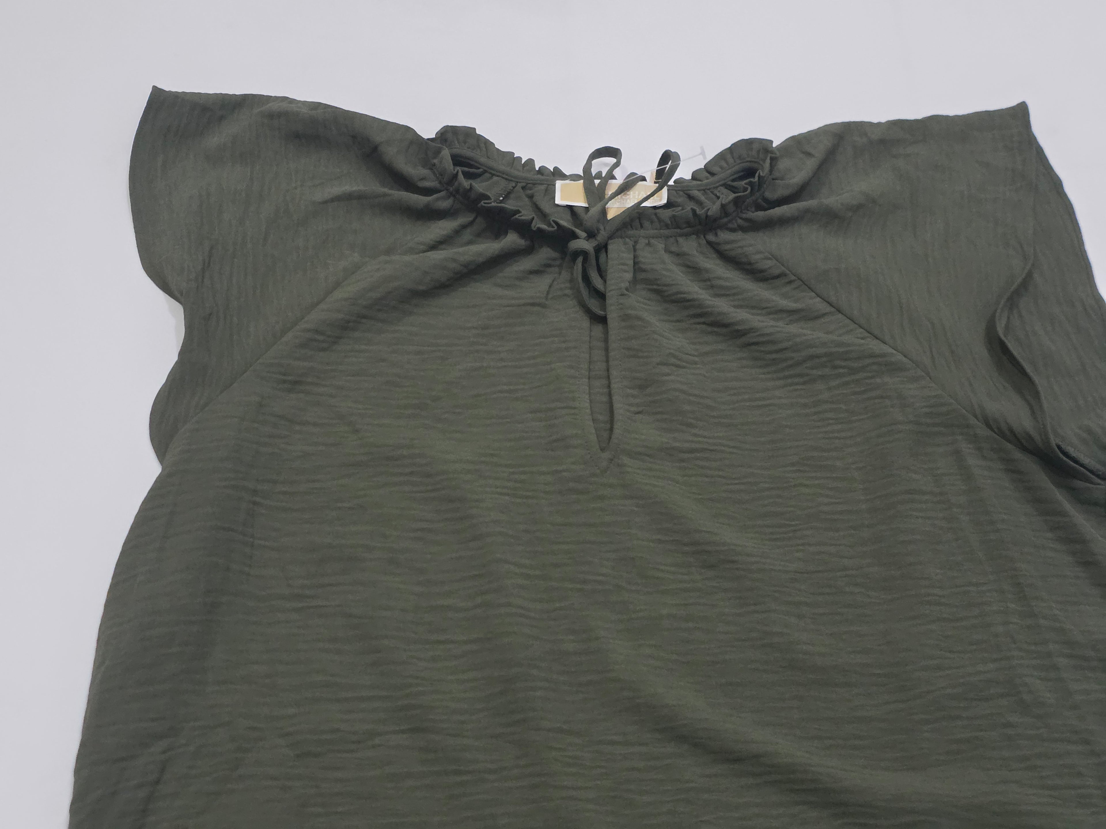 Blusa Michael Kors De Mujer Talla Grande Verde Ligera