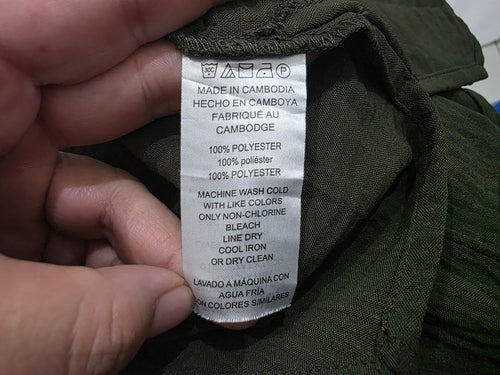 Blusa Michael Kors De Mujer Talla Grande Verde Ligera