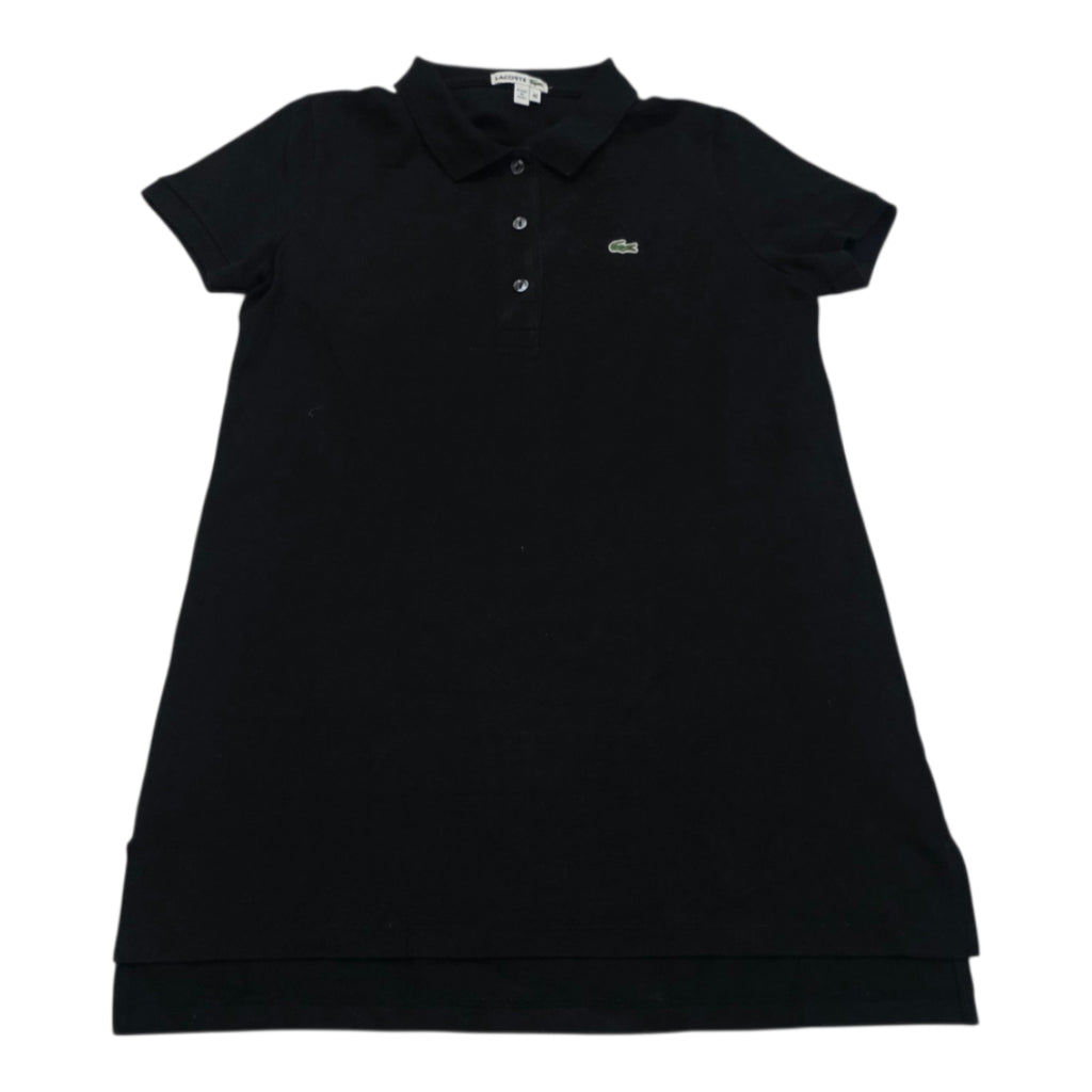 Playera Lacoste De Mujer Talla 40 Color Negro